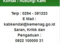 Ini Nomor SMS Pengaduan Kemenag Kendal
