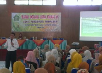 Seksi Pendidikan Madrasah Adakan Pelatihan Pengolahan Laporan BOS