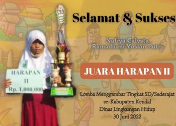 Ukir Prestasi, Siswa MIN 1 Kendal Juara Lomba Gambar