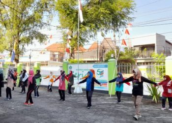 Dukung Germas, Kemenag Kendal Lakukan Senam Sehat