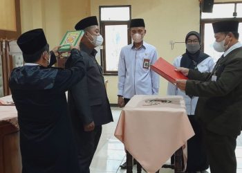 Kakan Kemenag Kendal Lantik Kepala KUA Pageruyung