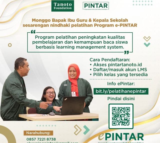 Ikuti Pelatihan Guru dan Kepala Sekolah Program e PINTAR