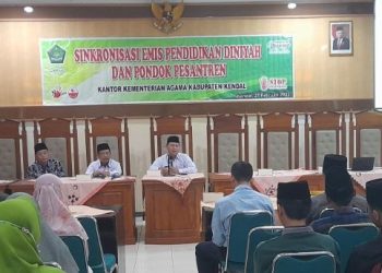 Sinkronisasi EMIS, Akurasikan Data Lembaga Keagamaan