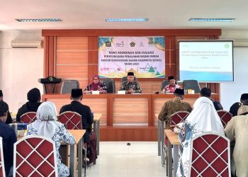 Kepala Kankemenag Kendal Tegaskan Keamanan Jamaah Umrah Saat Pimpin Rapat Bersama PPIU