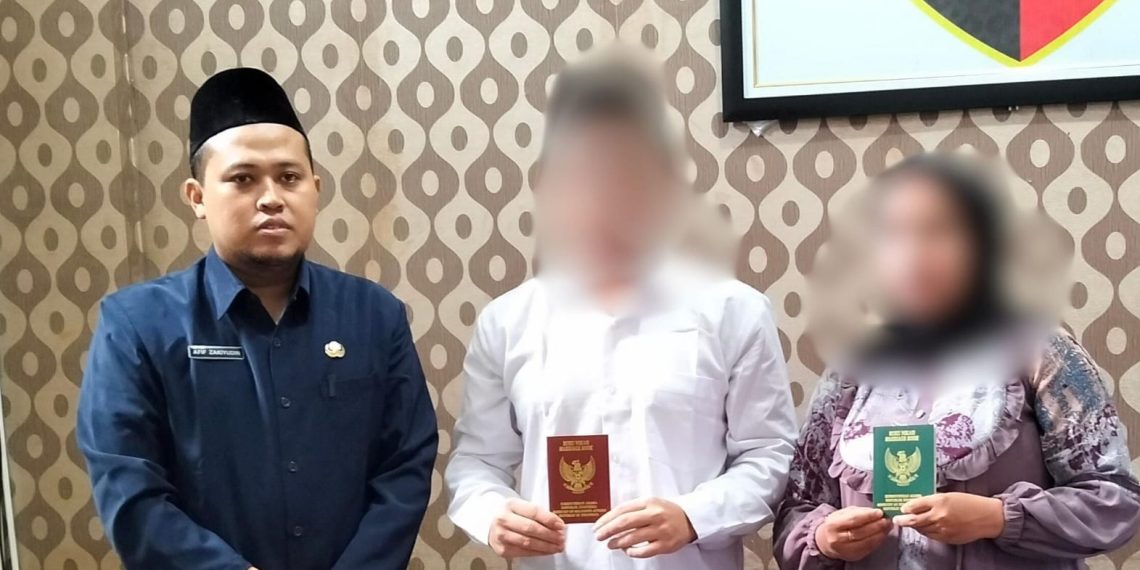 Penghulu KUA Kendal Laksanakan Pelayanan Nikah di Polres Kendal