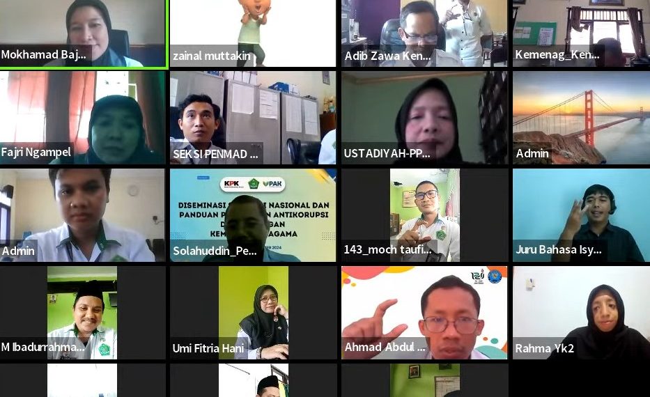 Berikan Pelayanan Prima, Kankemenag Kendal Adakan Pelatihan Pelayanan bagi Penyandang Disabilitas