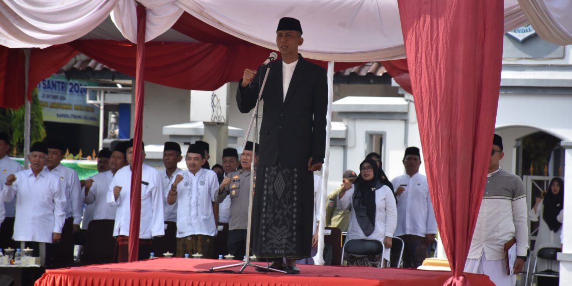 Apel Peringatan Hari Santri Nasional di Kabupaten Kendal, Menyambung Juang Merengkuh Masa Depan