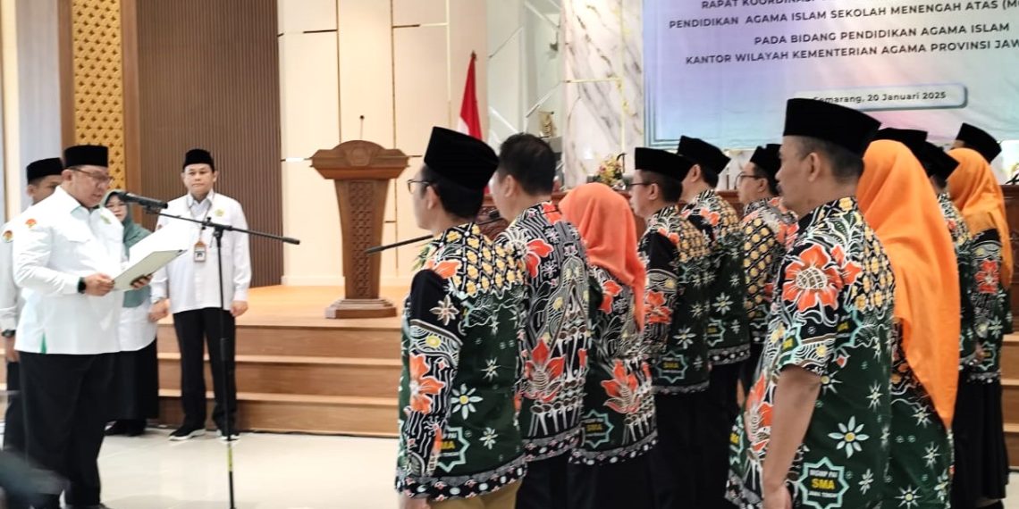 3 Guru PAI Kabupaten Kendal Ikuti Pengukuhan Pengurus MGMP PAI SMA Provinsi Jateng Periode 2024-2029