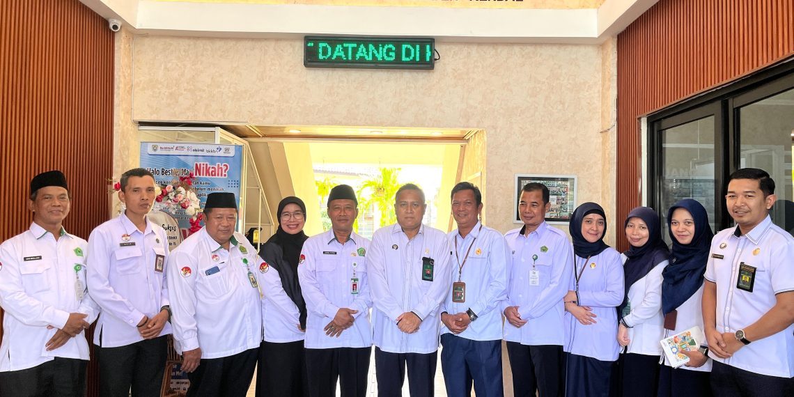 Perkuat Kerjasama Kelembagaan, Kankemenag Kendal Terima Kunjungan dari PA Kendal