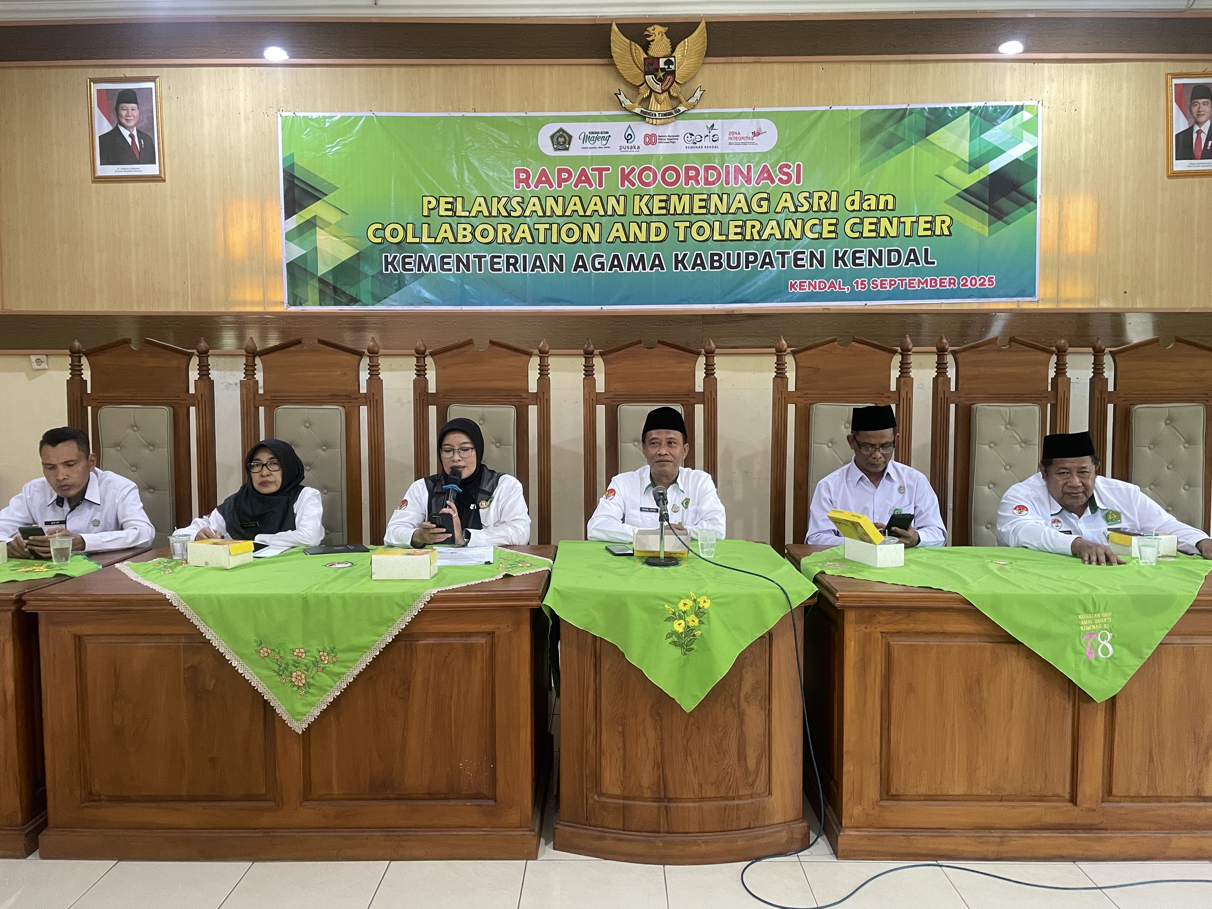 Kemenag Kendal Gelar Rapat Koordinasi Program Kemenag ASRI dan CTC