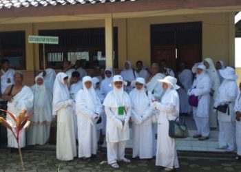 Praktek Haji Menjadi Materi Penutup Manasik Kecamatan