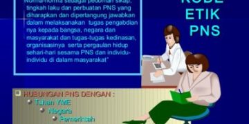 PNS diikat oleh kode etik dalam bekerja