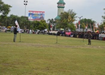 Ribuan Santri Kendal Ikut Apel Hari Santri Nasional