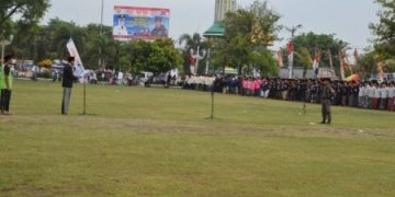 Ribuan Santri Kendal Ikut Apel Hari Santri Nasional