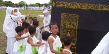 Ribuan Siswa TK Muslimat Ikuti Gebyar Manasik Haji