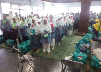 Kloter 54 dan 55 Diberangkatkan Ke Donohudan