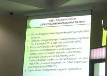 Evaluasi Kegiatan 2015 dan Persiapan program 2016