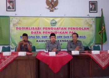 Sosialisasi Penguatan Pengolah Data PAI