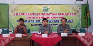 Sosialisasi Penguatan Pengolah Data PAI