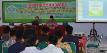 Seksi PD POntren Adakan Rakor Pengumpulan Data Lembaga Keagamaan