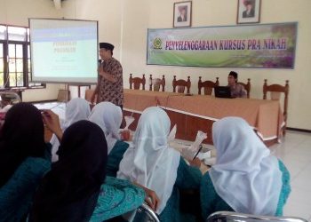 KUA Kangkung Gelar Kursus Pra Nikah