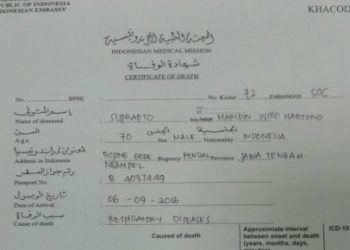 1 Orang Jamaah Haji Kendal Meninggal Di Mekah