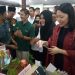 Simulasi Gunung Meletus Siswa MI Tarik Perhatian Pengunjung