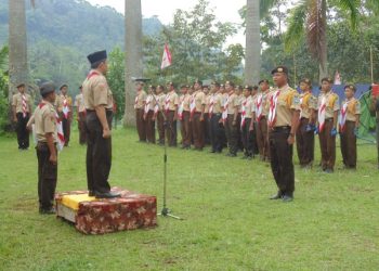 Kemenag Kendal Gelar Kemah Pramuka Santri