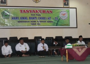Sambut HAB 71, Kemenag Adakan Tasyakuran
