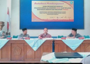 Sosialisasi Zona Integritas Oleh Inspektorat Jendral Kemenag RI