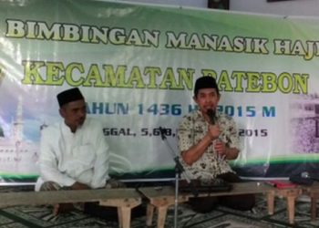KUA Kecamatan Kendal dan Patebon Gelar manasik Haji