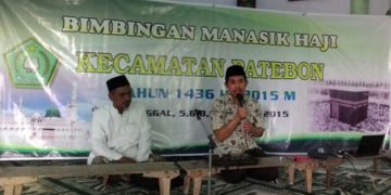 KUA Kecamatan Kendal dan Patebon Gelar manasik Haji
