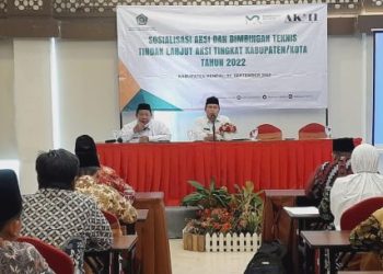 Kemenag Kendal Sosialisasi AKSI dan Bimbingan Teknis