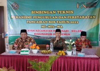 Bimtek Mekanisme Pengusulan dan Persyaratan Pencairan BOS