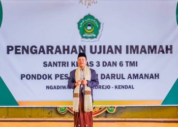 Pengarahan Ujian Imamah Santri Ponpes Darul Amanah