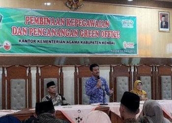 Pembinaan Pegawa Kemenag Kendal oleh Kakanwil