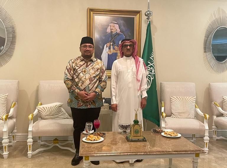 Bertemu Dubes Saudi, Menag Bahas Pembangunan Islamic Center dan Percetakan Al-Qur’an