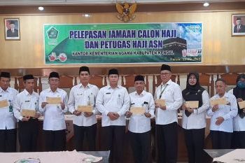 Kemenag Lepas ASN Petugas dan Jamaah Haji