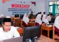 Workshop IKM dan Pembuatan Perangkat Ajar MTs Darul Amanah