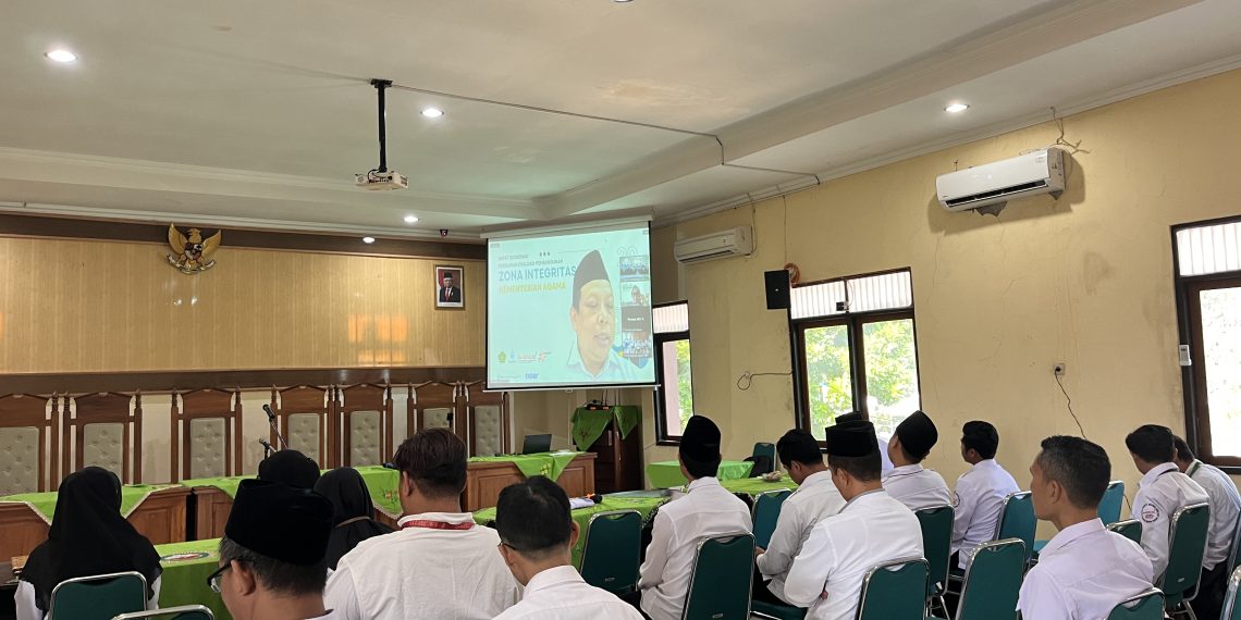 Rapat Koordinasi Persiapan Evaluasi Pembangunan ZI menuju WBK dan WBBM