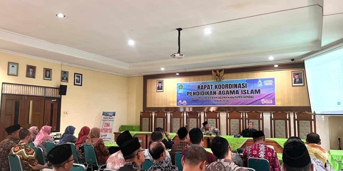 Rapat Koordinasi Seksi Pendidikan Agama Islam Kankemenag Kendal