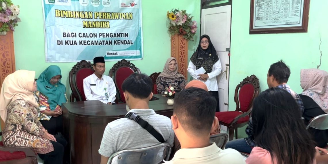 10 Pasang Calon Pengantin Ikuti Bimbingan Perkawinan di KUA Kendal