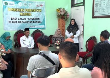 10 Pasang Calon Pengantin Ikuti Bimbingan Perkawinan di KUA Kendal