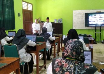 Kakankemenag Kendal Monitoring Pelaksanaan Uji Kompetensi Kenaikan Jenjang Guru Madrasah