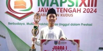Siswa SMPN 2 Kendal Raih Juara 1 Lomba Tartil Putra MAPSI Tingkat Provinsi