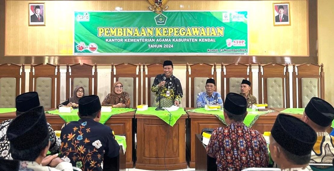 Tingkatkan Kinerja Pegawai, Kankemenag Kendal Gelar Pembinaan