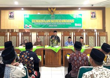 Tingkatkan Kinerja Pegawai, Kankemenag Kendal Gelar Pembinaan