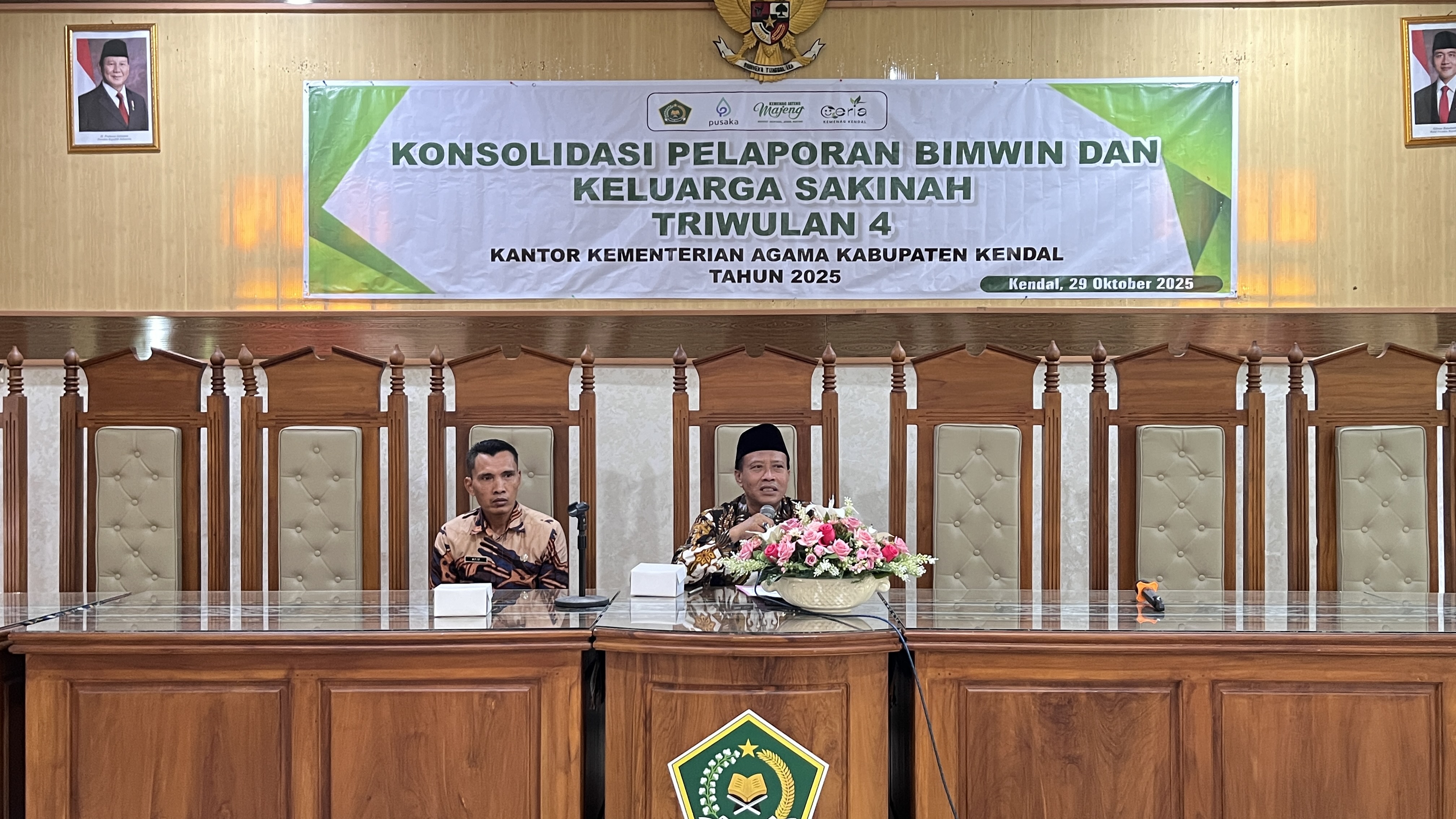 Kemenag Kendal Gelar Konsolidasi Pelaporan Bimwin dan Keluarga Sakinah, Perkuat Sinergi Layanan Bimas Islam