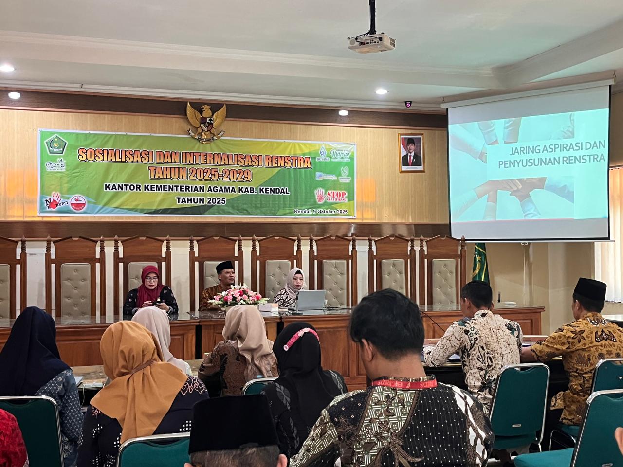 Kemenag Kendal Matangkan Arah Kebijakan Melalui Sosialisasi dan Internalisasi Renstra 2025–2029