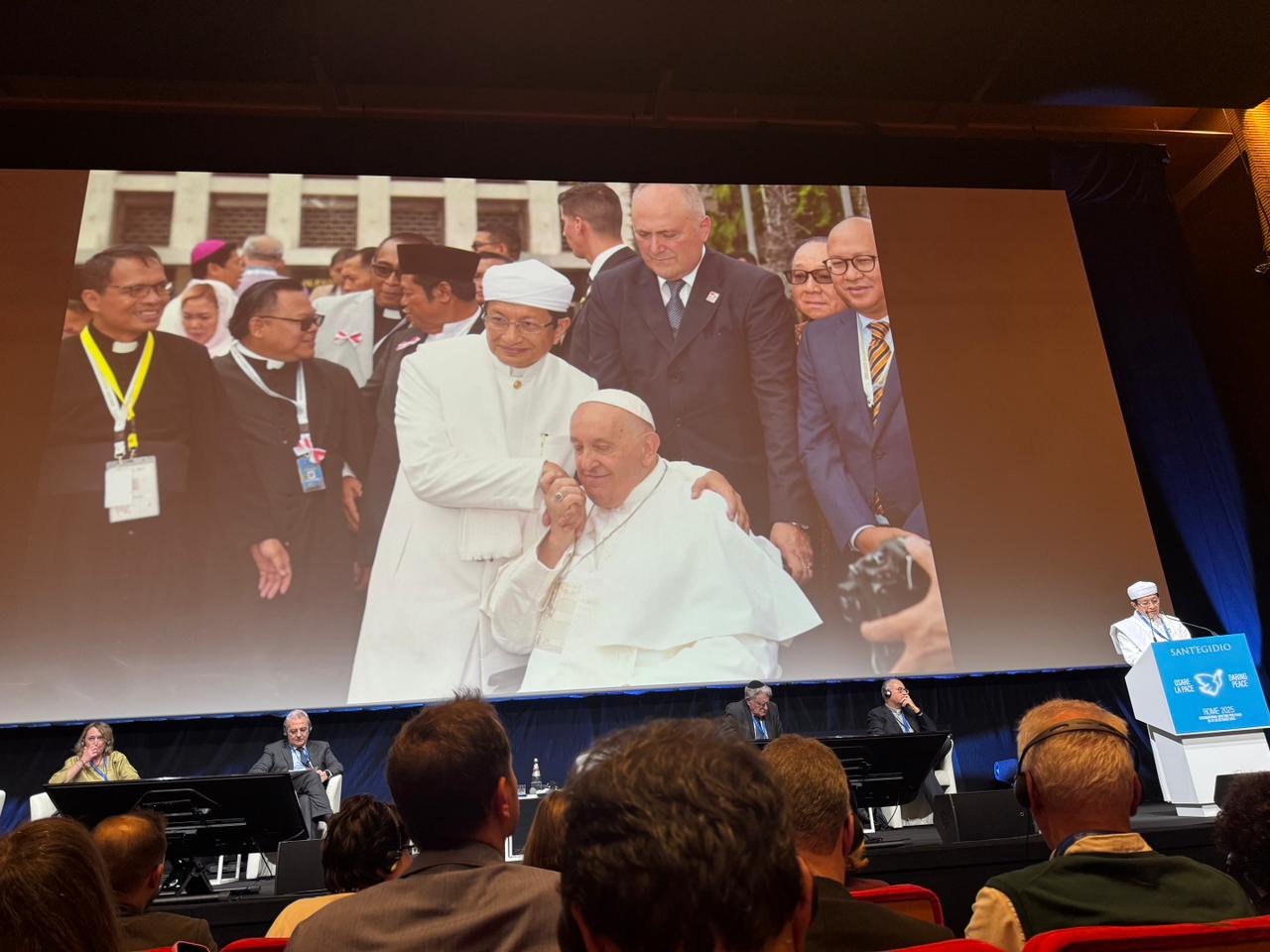 Di Vatikan, Menag Bicara Persaudaraan dan Kenang Persahabatannya dengan Paus Fransiskus